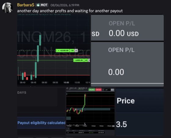 Payout screenshot